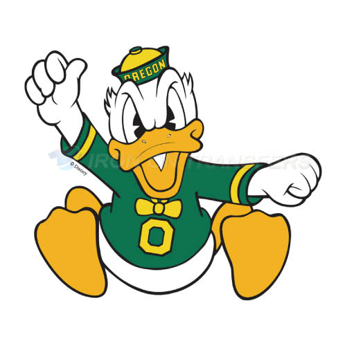 Oregon Ducks Logo T-shirts Iron On Transfers N5791 - Click Image to Close